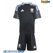 Maglie da calcio Aston Villa Boubacar Kamara #44 Seconda Maglia Bambino 2025-26 Manica Corta (+ Pantaloni corti)